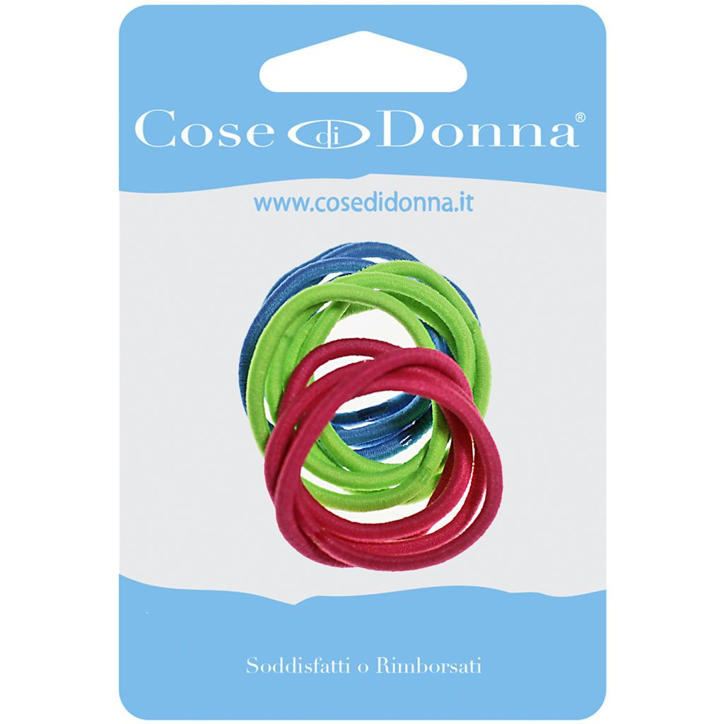 Elastici Per Capelli Bambina - Set Da 6 Fascette Senza Cuciture, Per Codini E Acconciature, Colori Assortiti