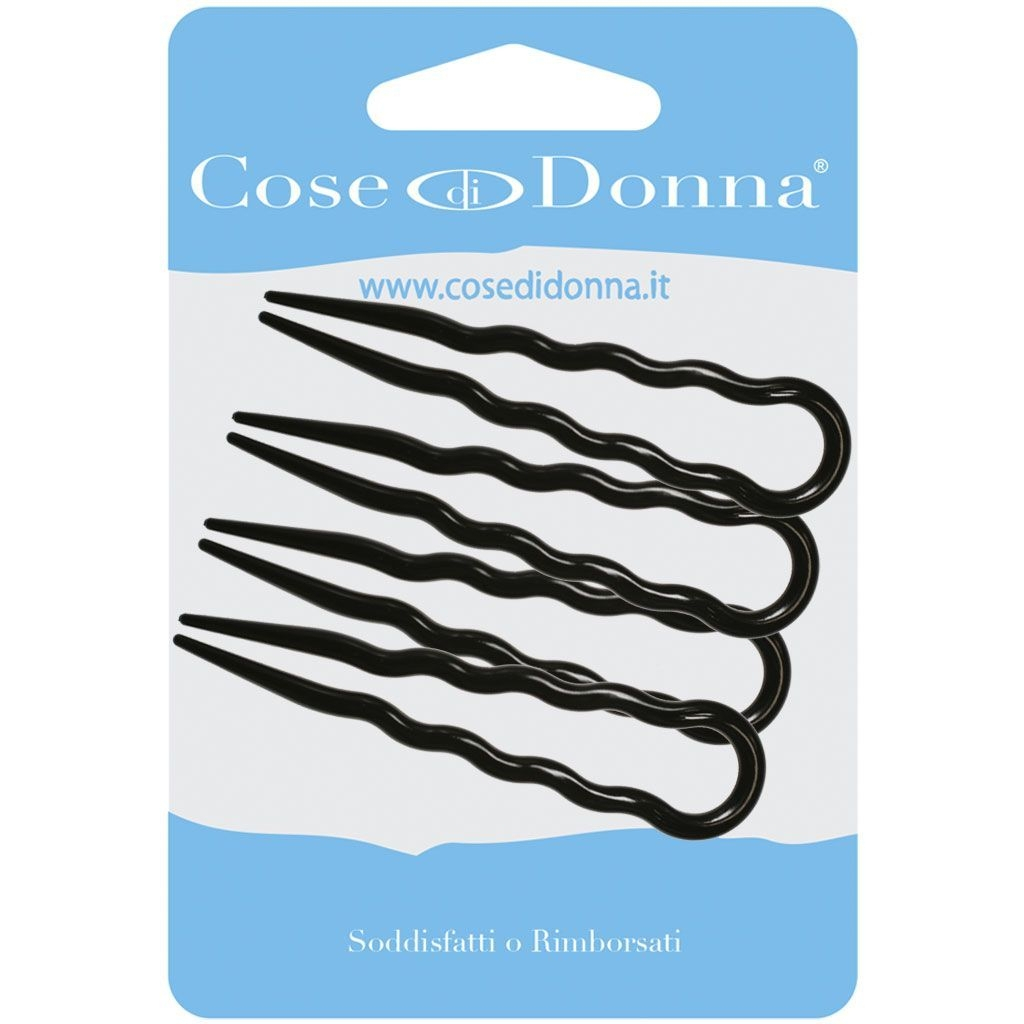 Neoreser Pettine a denti larghi, 2 pezzi, pettini a denti di squalo, per tutti i tipi di capelli, colore: nero